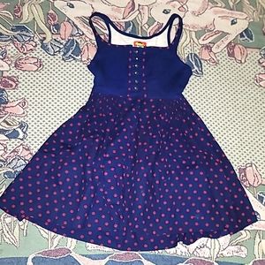 Hanna Salzburg Trachten dress girls floral pleated outfit red flowers vtg HG12